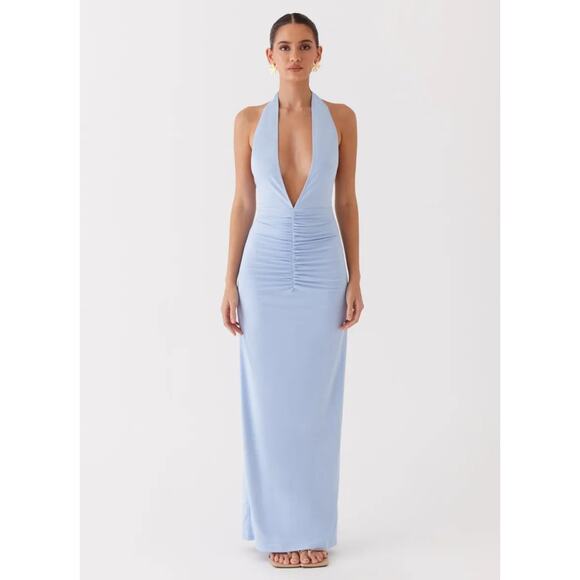 Peppermayo Whisked Away Halterneck Maxi Dress - US 2 - Picture 3 of 5